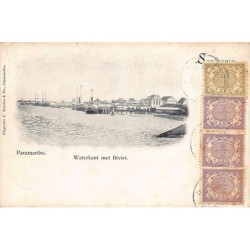 Rare collectable postcards of Surinam. Vintage Postcards of Surinam