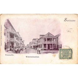 Rare collectable postcards of Surinam. Vintage Postcards of Surinam