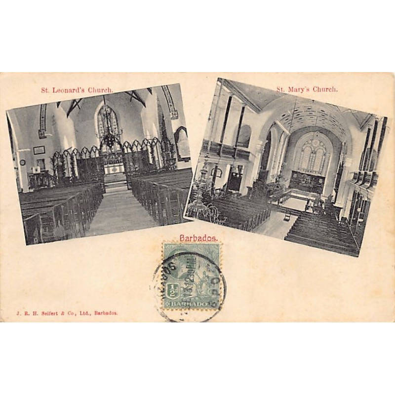 Rare collectable postcards of Barbados. Vintage Postcards of Barbados