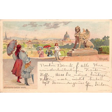 Rare collectable postcards of Austria. Vintage Postcards of Austria