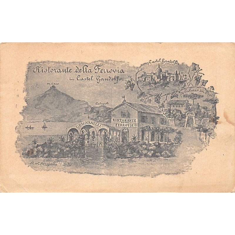 Rare collectable postcards of Italy. Vintage Postcards of Italy