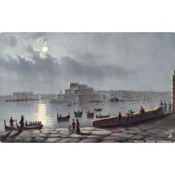Rare collectable postcards of Malta. Vintage Postcards of Malta