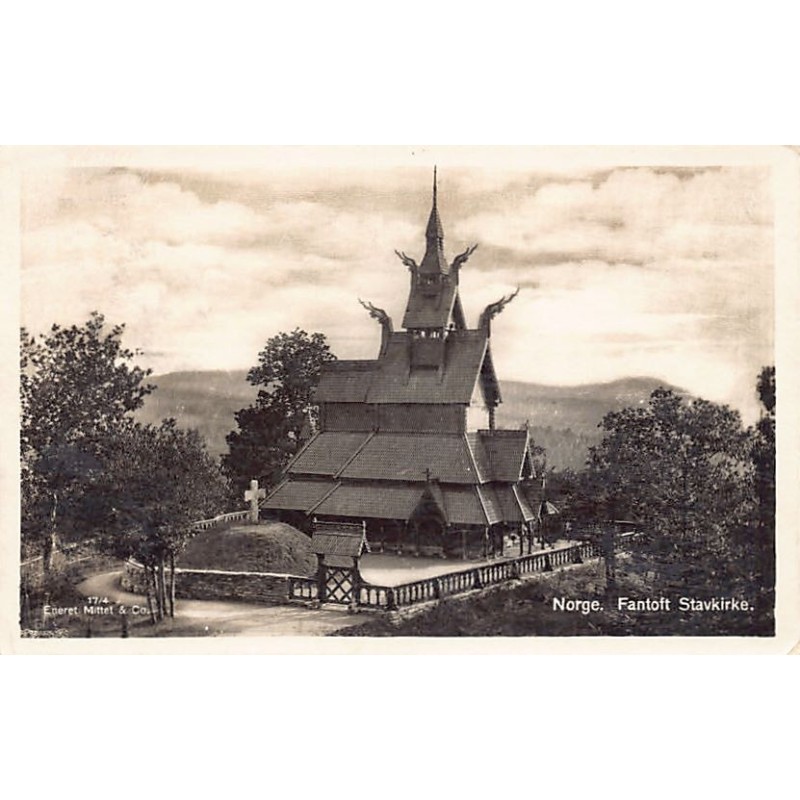 Rare collectable postcards of Norway. Vintage Postcards of Norway