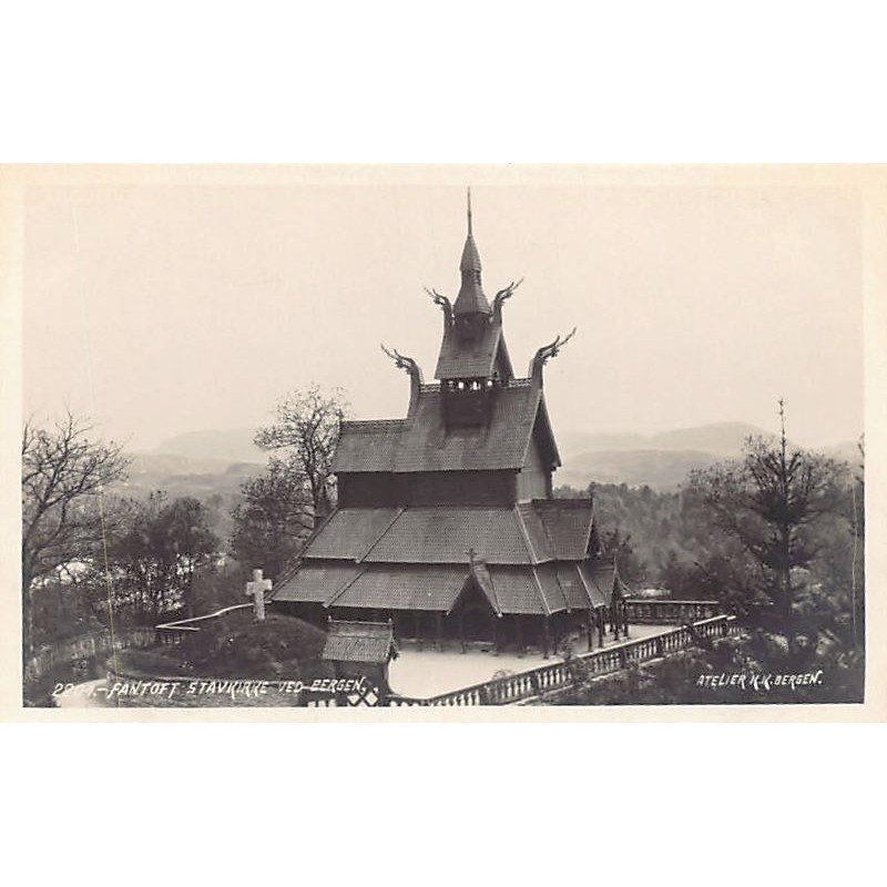 Rare collectable postcards of Norway. Vintage Postcards of Norway