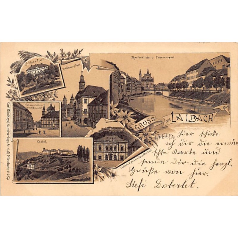 Rare collectable postcards of Slovenia. Vintage Postcards of Slovenia