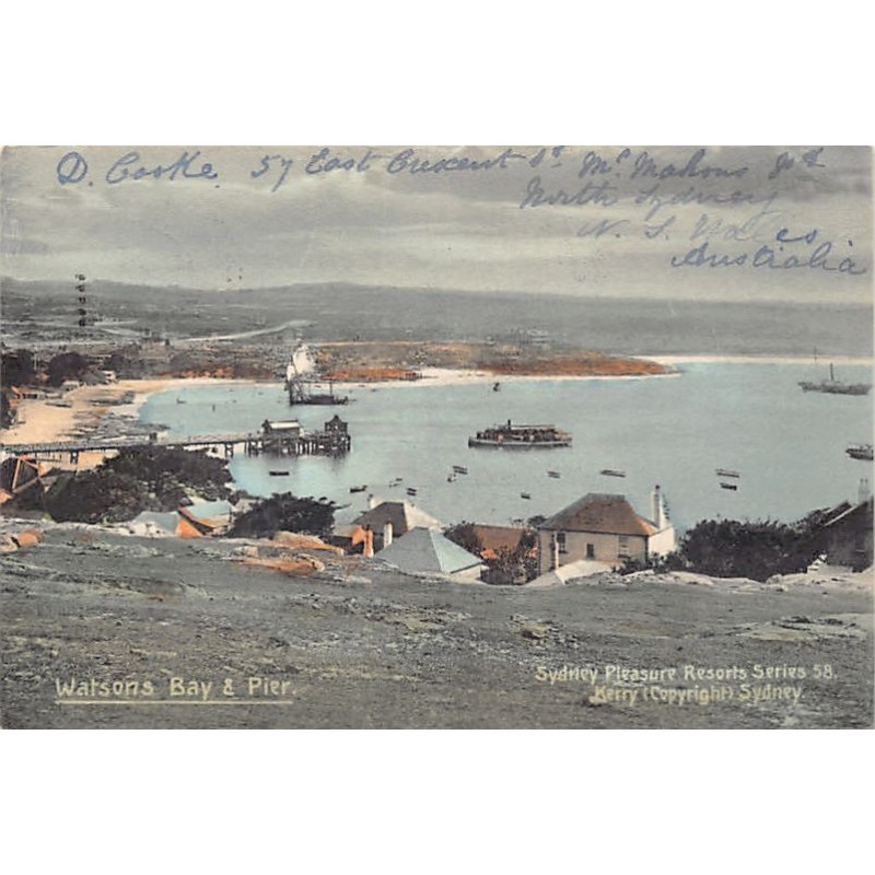 Rare collectable postcards of Australia. Vintage Postcards of Australia
