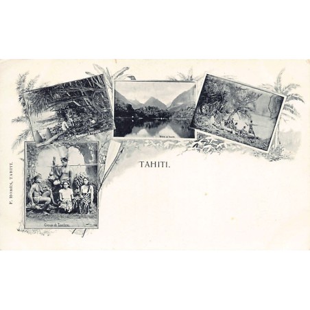 Rare collectable postcards of French Polynesia. Vintage Postcards of French Polynesia