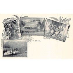 Rare collectable postcards of French Polynesia. Vintage Postcards of French Polynesia