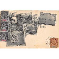 Rare collectable postcards of French Polynesia. Vintage Postcards of French Polynesia