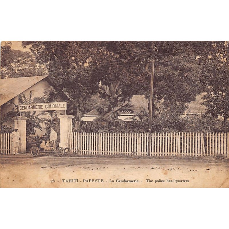 Rare collectable postcards of French Polynesia. Vintage Postcards of French Polynesia