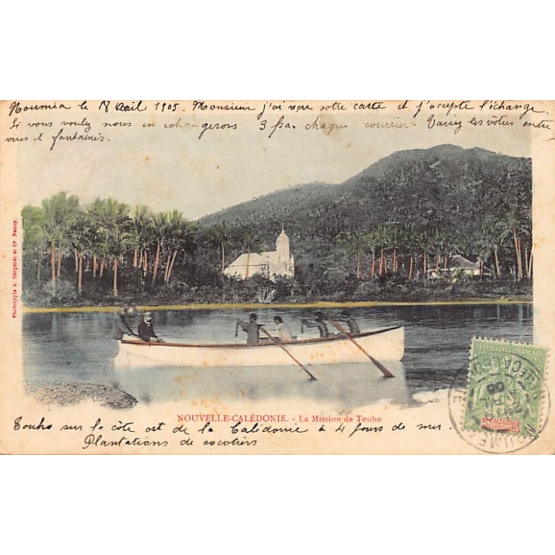 Rare collectable postcards of New Caledonia. Vintage Postcards of New Caledonia