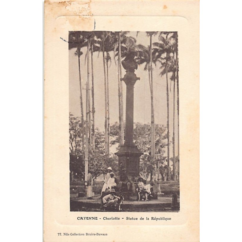 Rare collectable postcards of French Guiana. Vintage Postcards of French Guiana