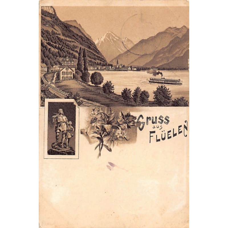 Rare collectable postcards of Switzerland. Vintage Postcards of Switzerland