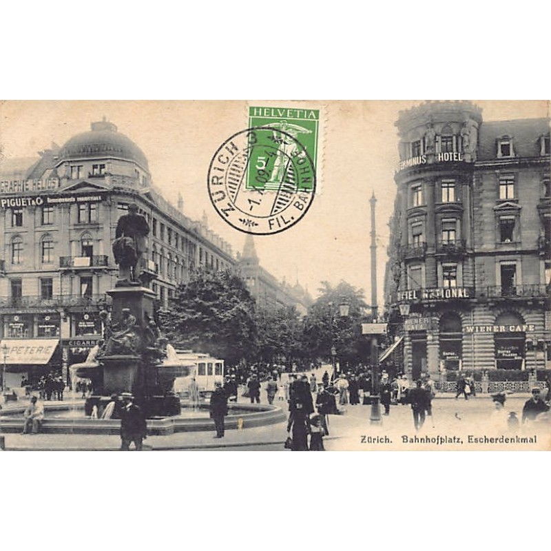 Rare collectable postcards of Switzerland. Vintage Postcards of Switzerland