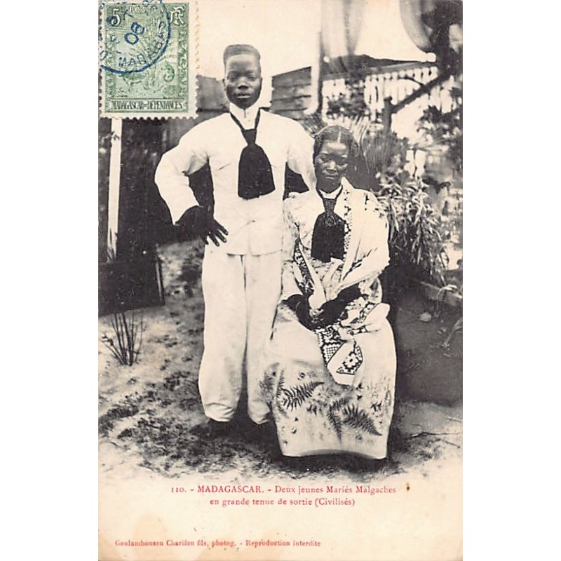 Rare collectable postcards of Madagascar. Vintage Postcards of Madagascar
