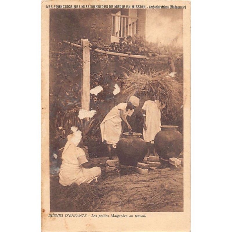 Rare collectable postcards of Madagascar. Vintage Postcards of Madagascar