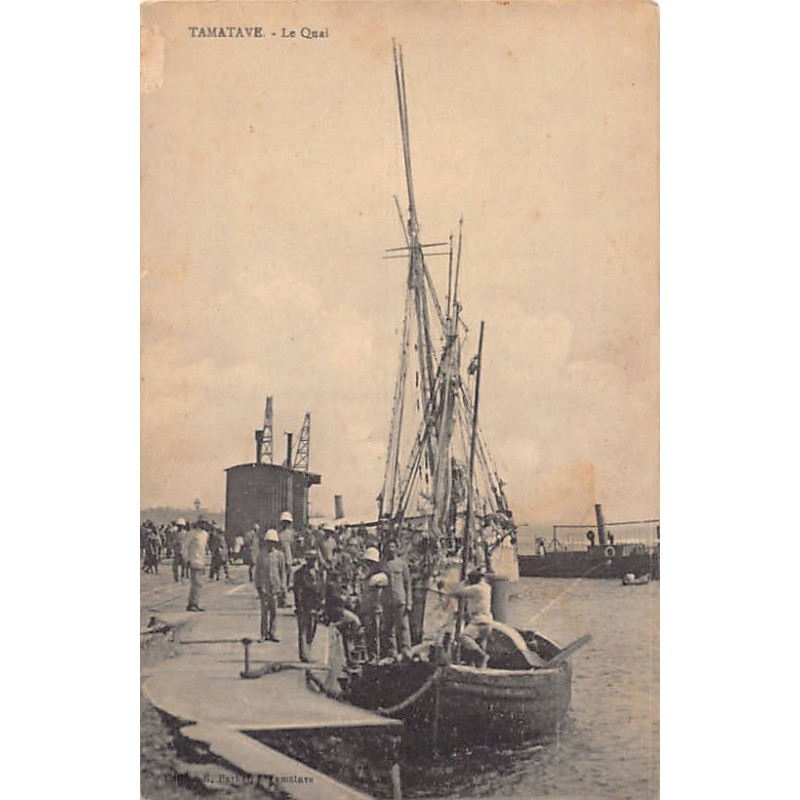 Rare collectable postcards of Madagascar. Vintage Postcards of Madagascar