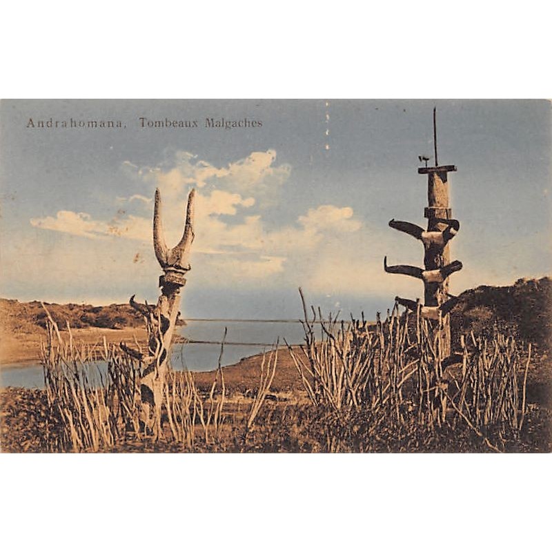 Rare collectable postcards of Madagascar. Vintage Postcards of Madagascar