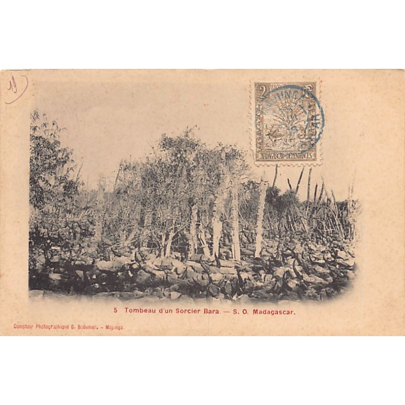 Rare collectable postcards of Madagascar. Vintage Postcards of Madagascar