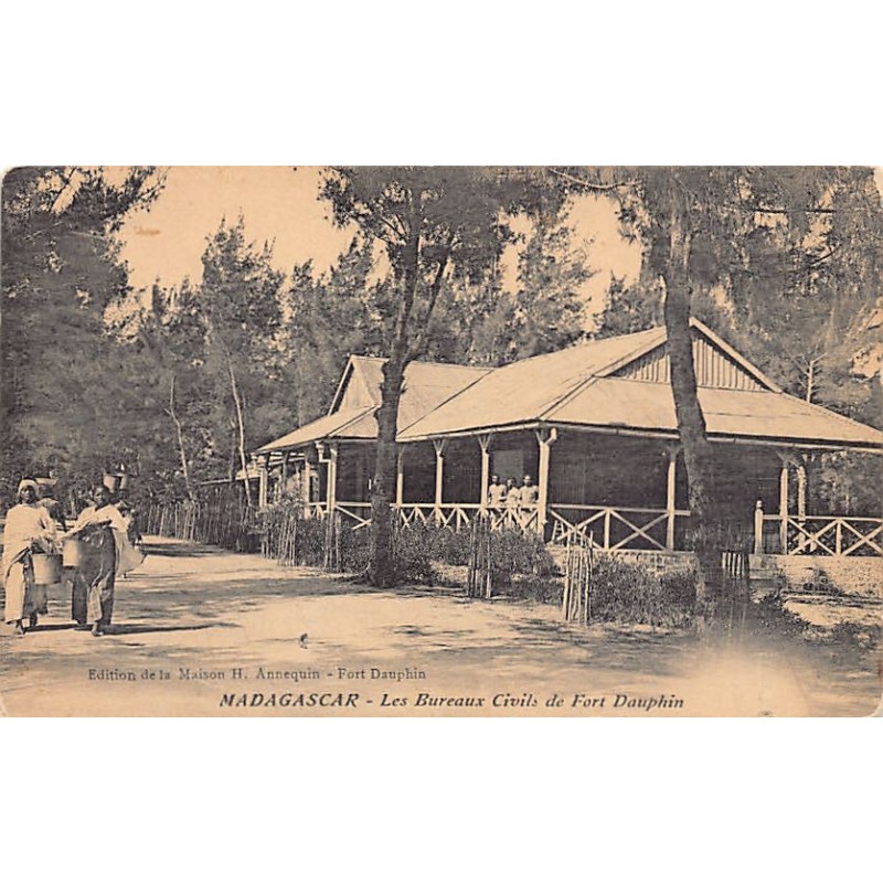 Rare collectable postcards of Madagascar. Vintage Postcards of Madagascar