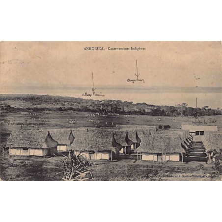 Rare collectable postcards of Madagascar. Vintage Postcards of Madagascar