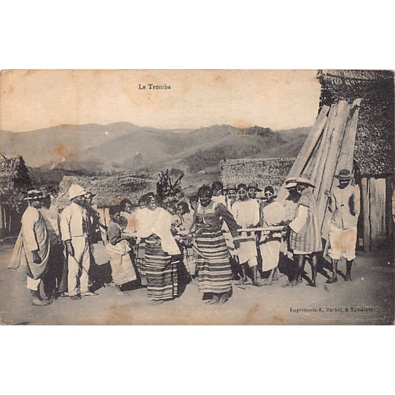 Rare collectable postcards of Madagascar. Vintage Postcards of Madagascar