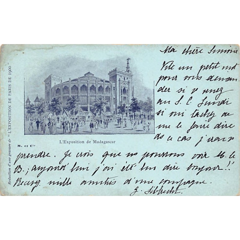 Rare collectable postcards of Madagascar. Vintage Postcards of Madagascar
