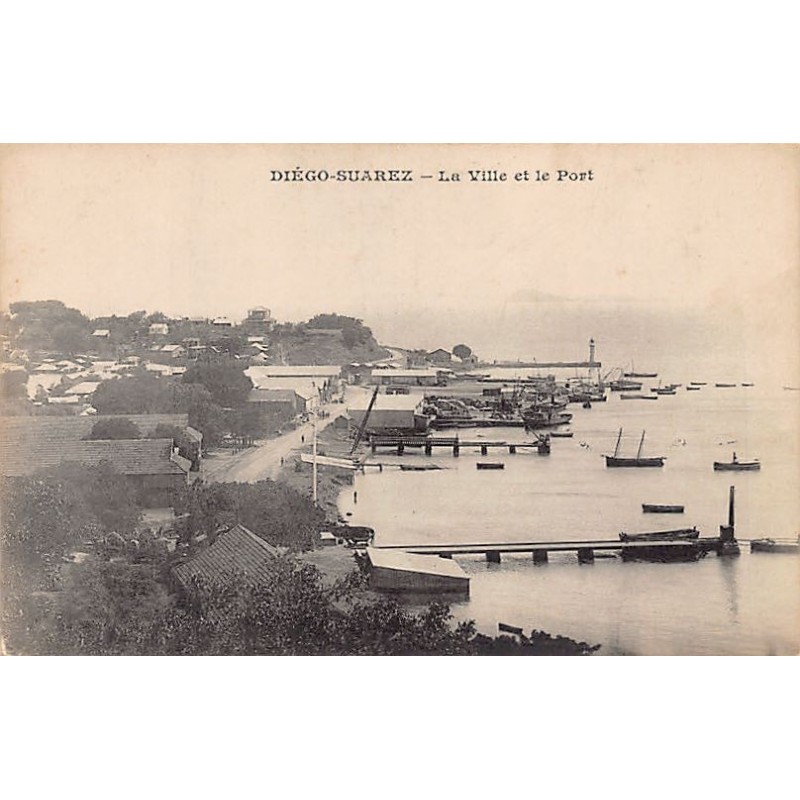 Rare collectable postcards of Madagascar. Vintage Postcards of Madagascar