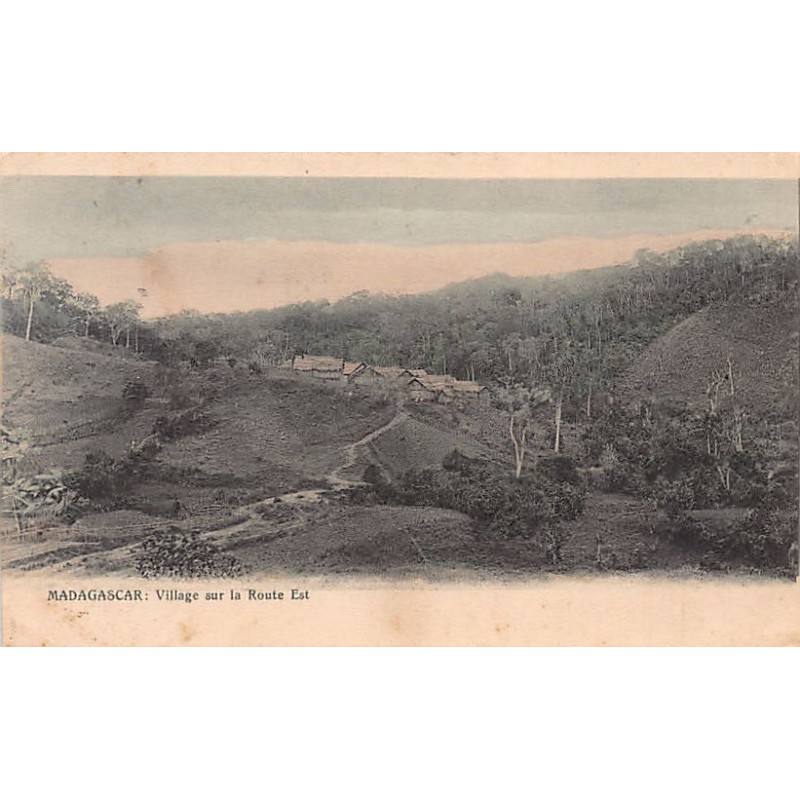 Rare collectable postcards of Madagascar. Vintage Postcards of Madagascar
