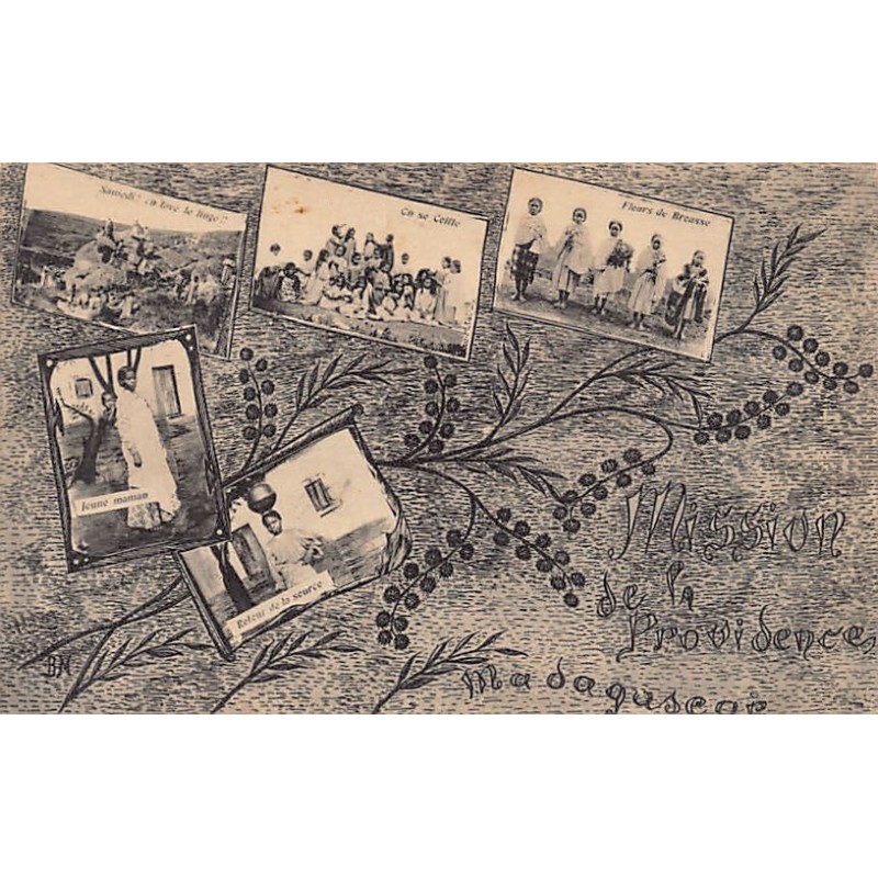 Rare collectable postcards of Madagascar. Vintage Postcards of Madagascar