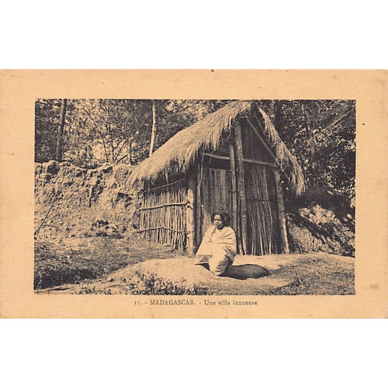 Rare collectable postcards of Madagascar. Vintage Postcards of Madagascar