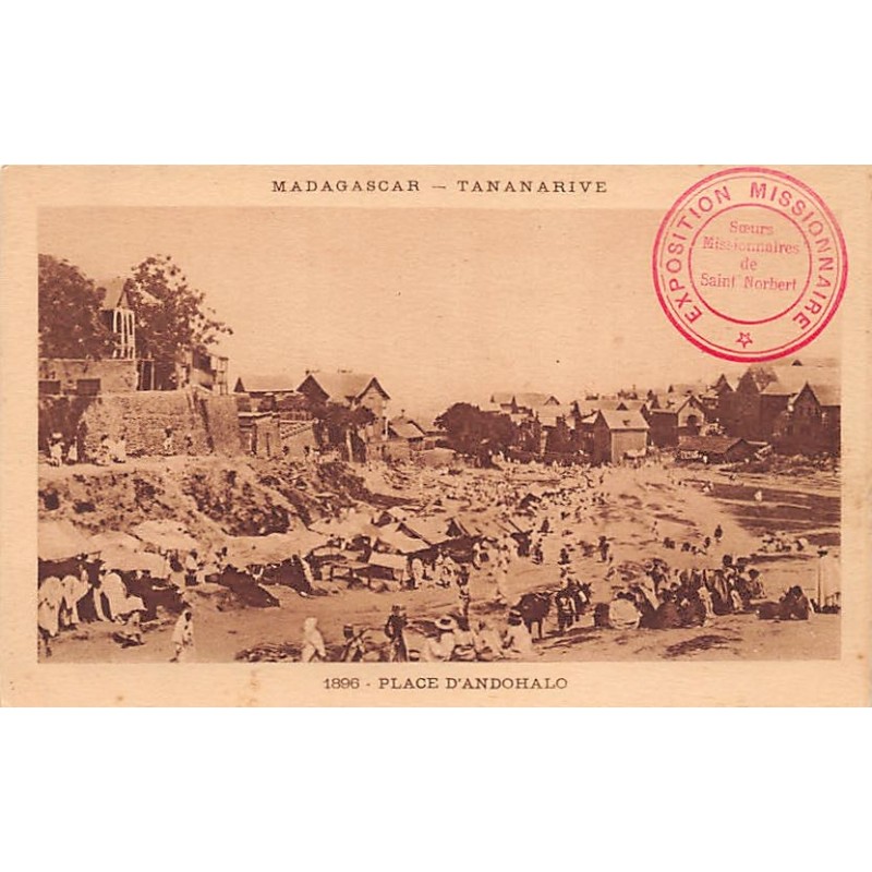 Rare collectable postcards of Madagascar. Vintage Postcards of Madagascar