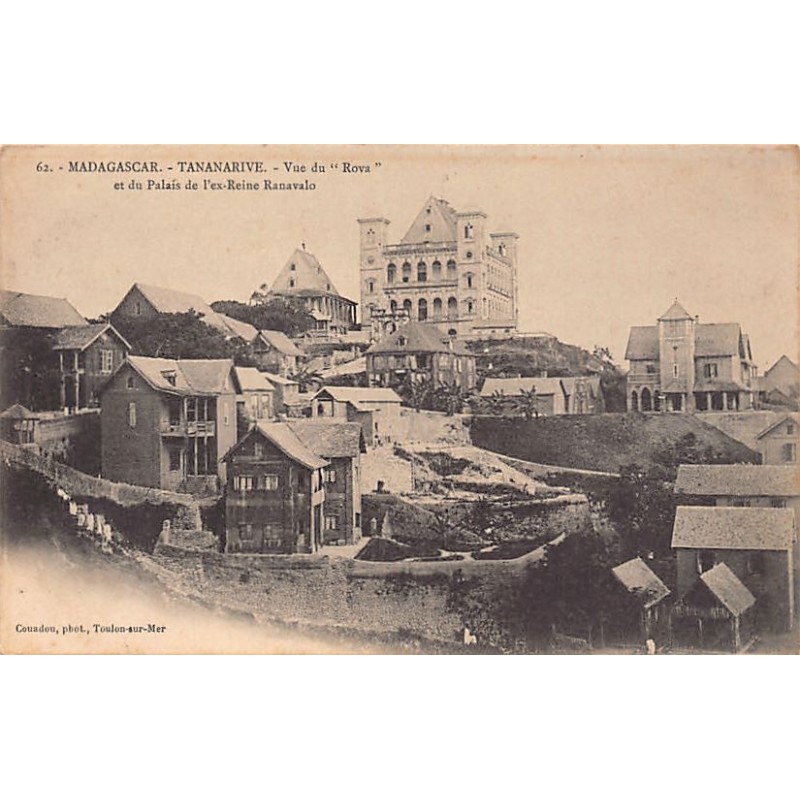 Rare collectable postcards of Madagascar. Vintage Postcards of Madagascar