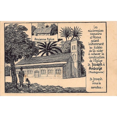 Rare collectable postcards of Madagascar. Vintage Postcards of Madagascar