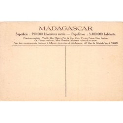 Rare collectable postcards of Madagascar. Vintage Postcards of Madagascar
