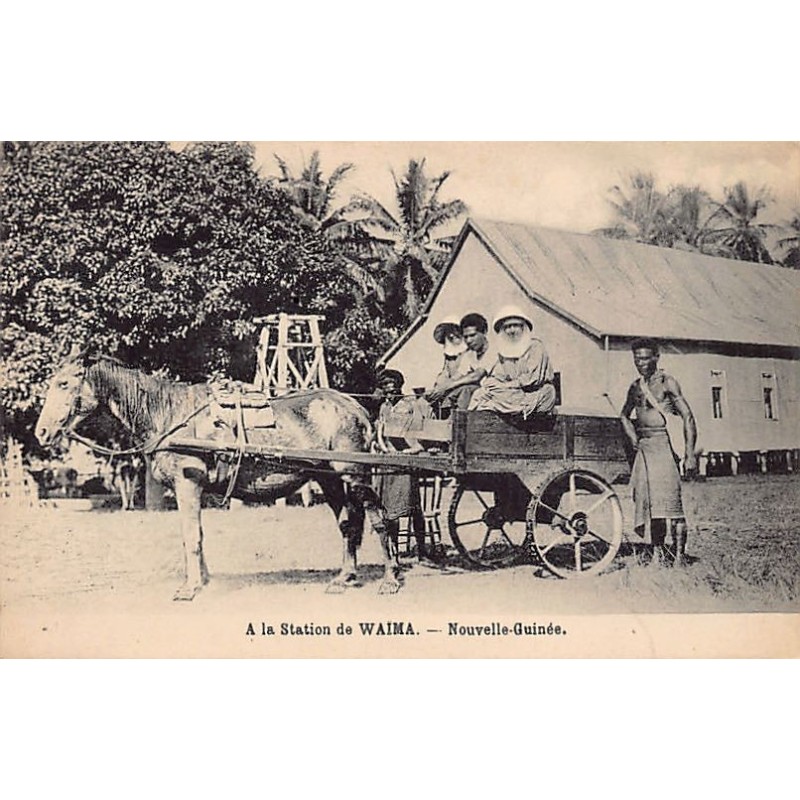 Rare collectable postcards of Papua New Guinea. Vintage Postcards of Papua New Guinea