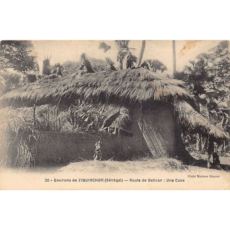 Rare collectable postcards of Senegal. Vintage Postcards of Senegal
