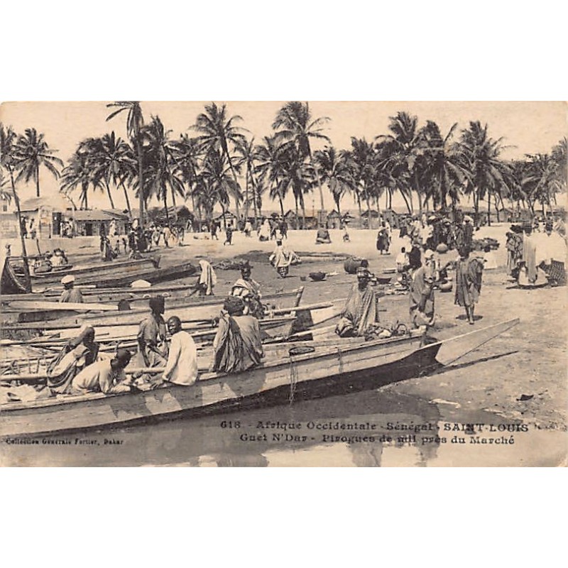Rare collectable postcards of Senegal. Vintage Postcards of Senegal