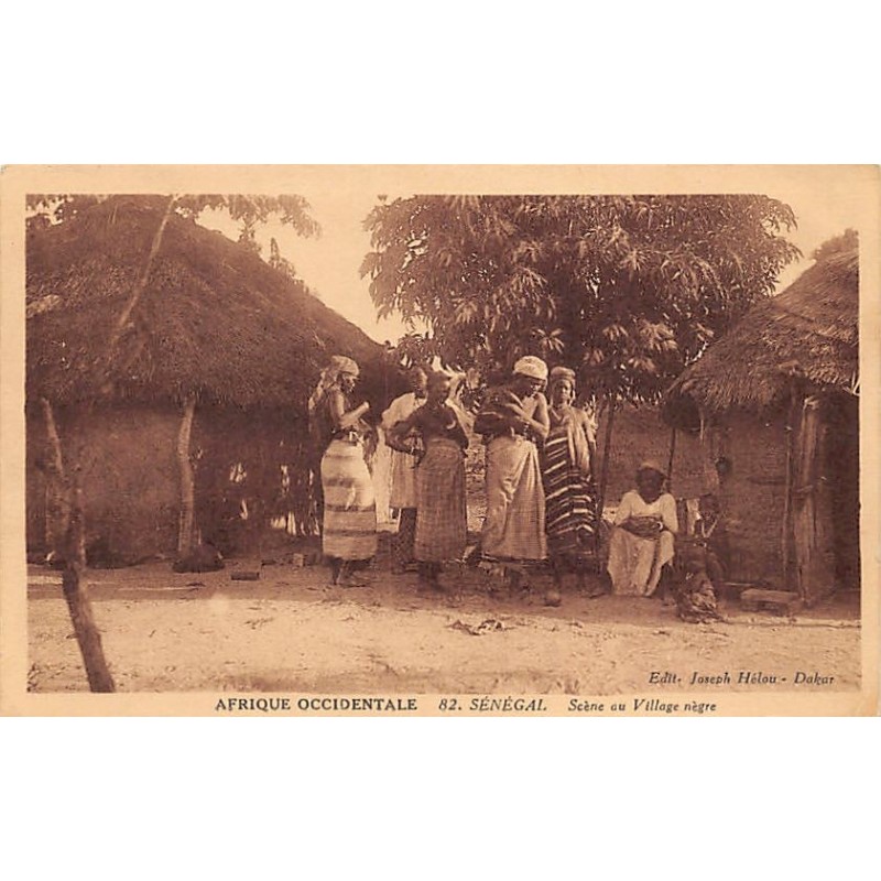 Rare collectable postcards of Senegal. Vintage Postcards of Senegal