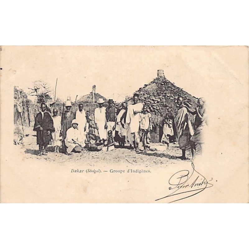 Rare collectable postcards of Senegal. Vintage Postcards of Senegal