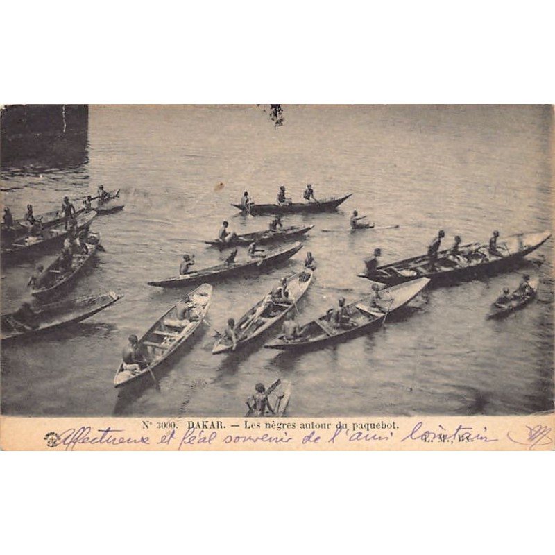 Rare collectable postcards of Senegal. Vintage Postcards of Senegal