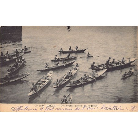 Rare collectable postcards of Senegal. Vintage Postcards of Senegal