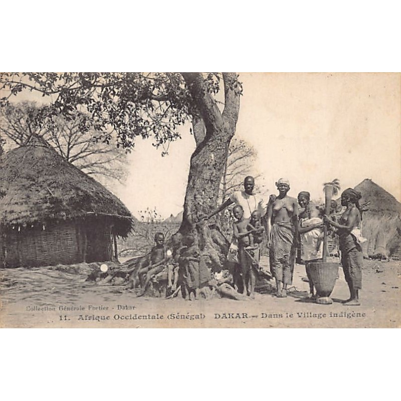 Rare collectable postcards of Senegal. Vintage Postcards of Senegal