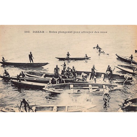 Rare collectable postcards of Senegal. Vintage Postcards of Senegal