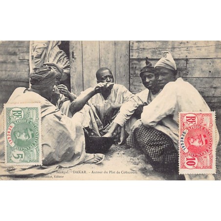 Rare collectable postcards of Senegal. Vintage Postcards of Senegal