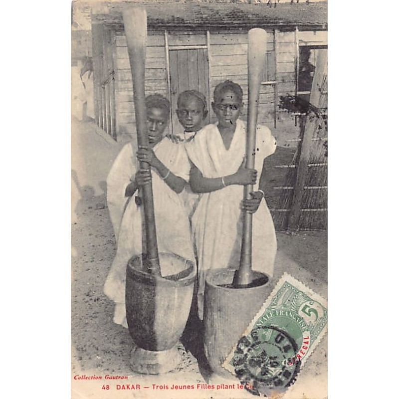 Rare collectable postcards of Senegal. Vintage Postcards of Senegal