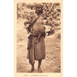 Rare collectable postcards of GABON. Vintage Postcards of GABON