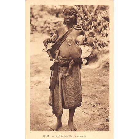 Rare collectable postcards of GABON. Vintage Postcards of GABON