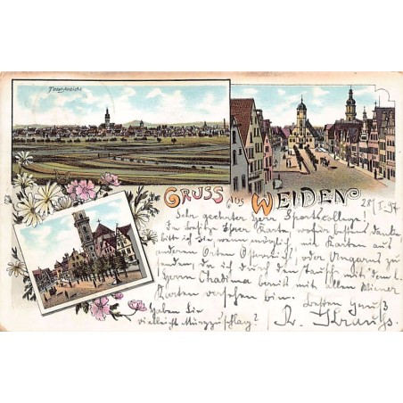 Rare collectable postcards of Germany. Vintage Postcards of Germany