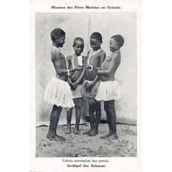 Rare collectable postcards of Solomon Islands. Vintage Postcards of Solomon Islands